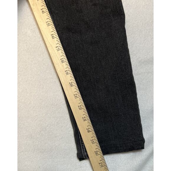 Everlane Jeans Size 24 High Waist Straight  Black High Rise - Picture 9 of 12